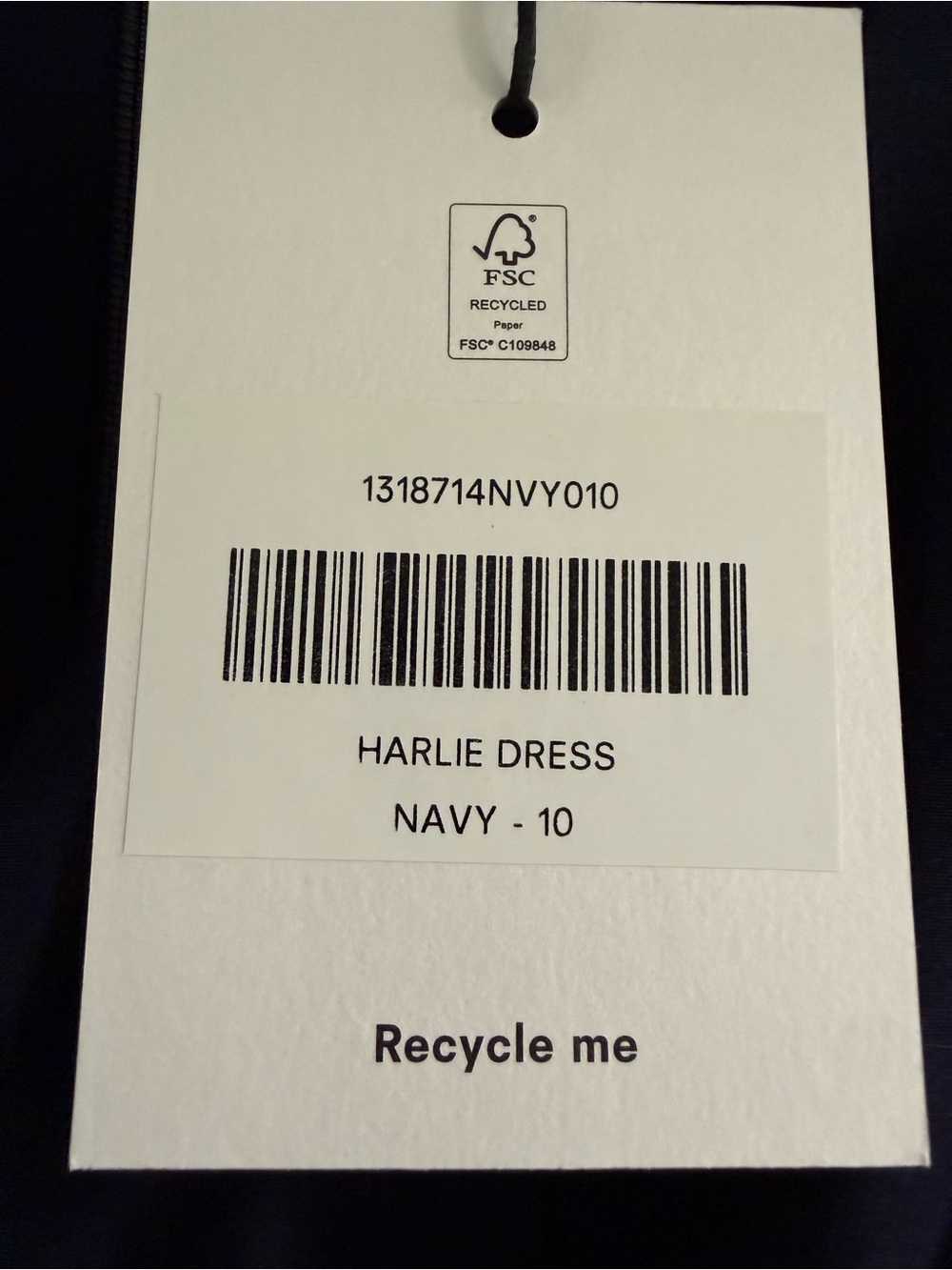 Reformation Harlie Cap-Sleeve Navy Midi Dress | NWT - Picture 4 of 9